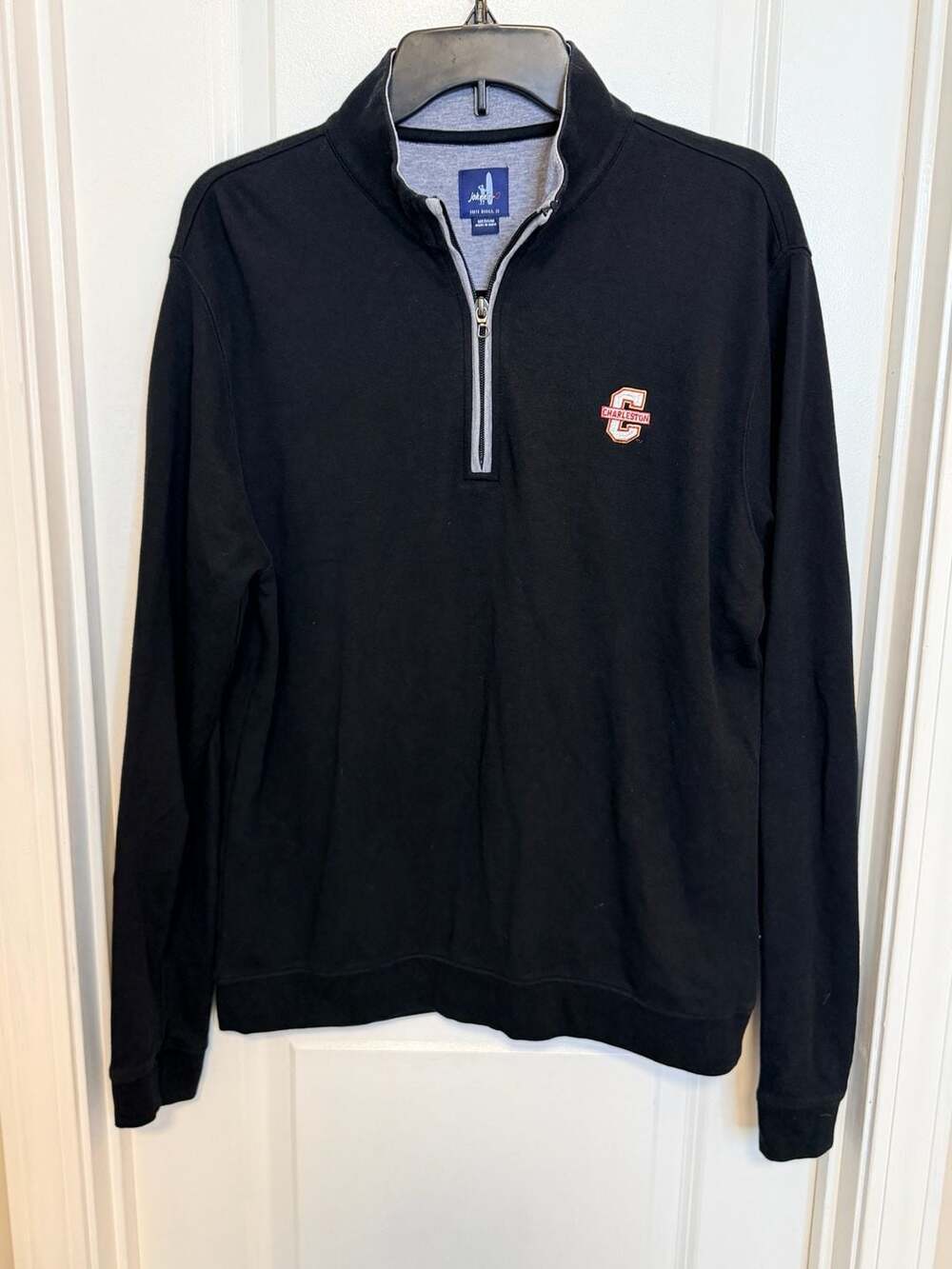 Johnnie-O Sully College of Charleston Quarter-Zip Pullover Size Medium
